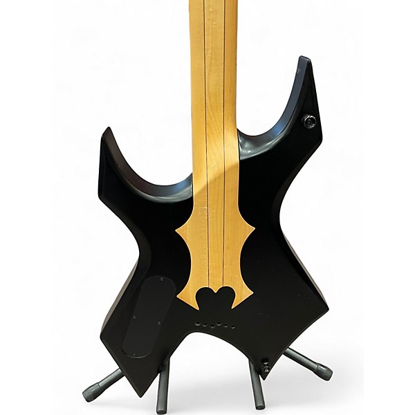 Used B.C. Rich Warlock Flat Black Solid Body Electric Guitar