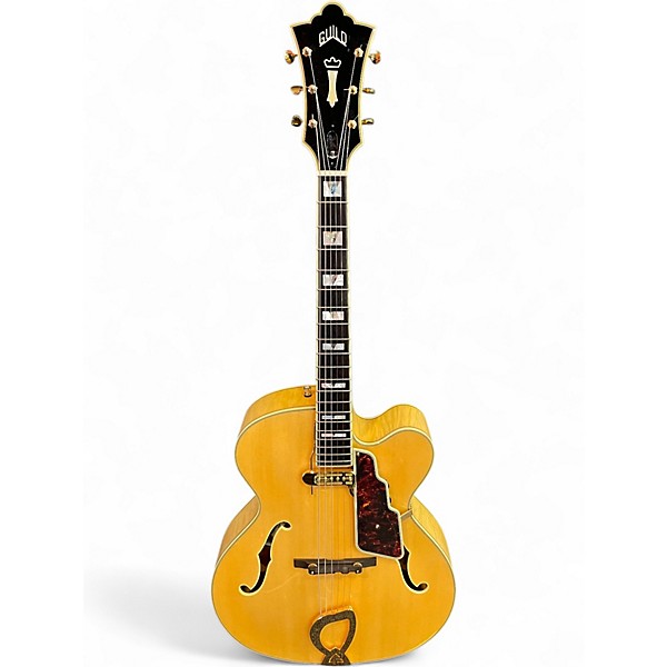 Used Guild A-150 Blonde Hollow Body Electric Guitar