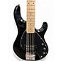 Used Sterling by Music Man SUB STINGRAY 5 Black Electric Bass Guitar