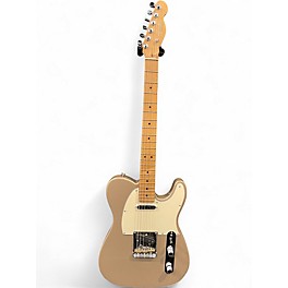 Used 2021 Fender American Professional II Telecaster Shoreline Gold Solid Body Electric Guitar