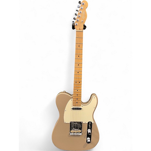 Used 2021 Fender American Professional II Telecaster Shoreline Gold Solid Body Electric Guitar