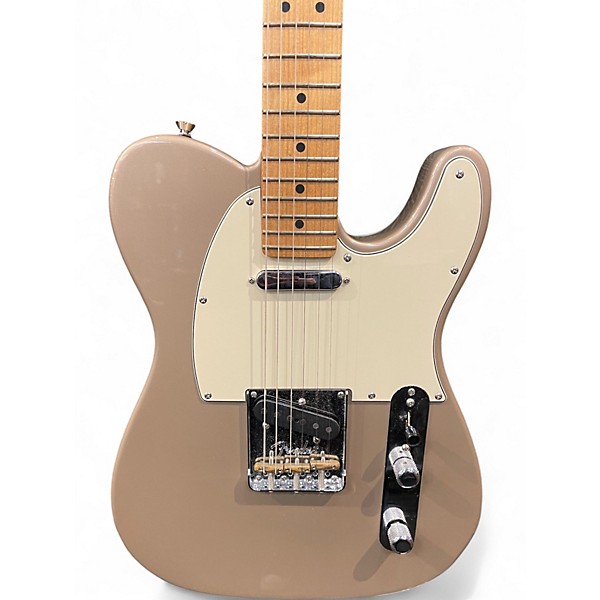 Used 2021 Fender American Professional II Telecaster Shoreline Gold Solid Body Electric Guitar