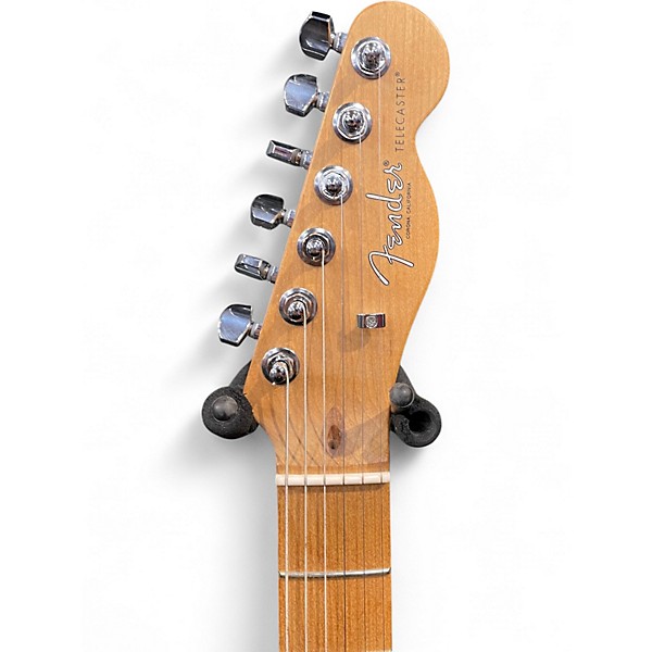 Used 2021 Fender American Professional II Telecaster Shoreline Gold Solid Body Electric Guitar