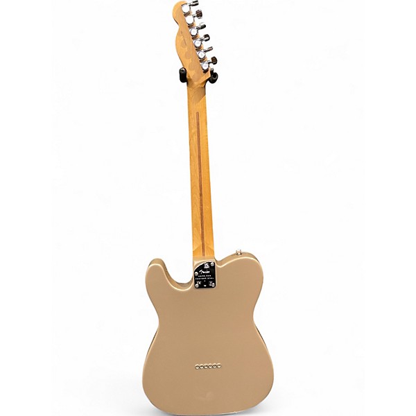 Used 2021 Fender American Professional II Telecaster Shoreline Gold Solid Body Electric Guitar