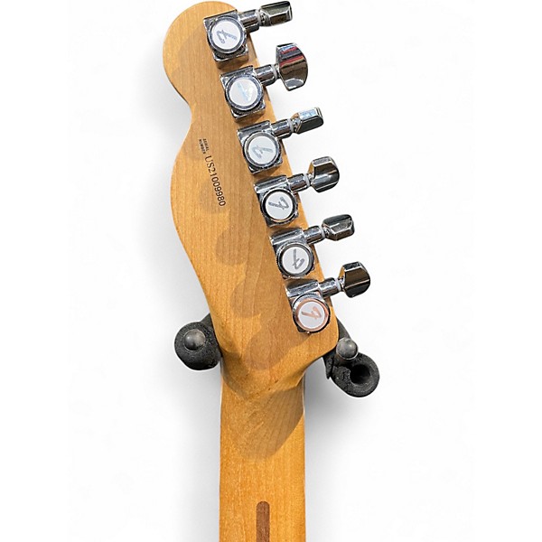 Used 2021 Fender American Professional II Telecaster Shoreline Gold Solid Body Electric Guitar