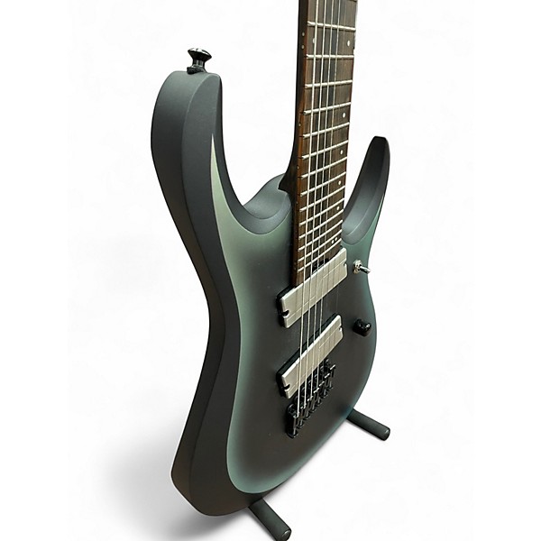 Used Ibanez RGD71ALMS BLACK AURORA BURST MATTE Solid Body Electric Guitar