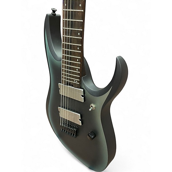 Used Ibanez RGD71ALMS BLACK AURORA BURST MATTE Solid Body Electric Guitar