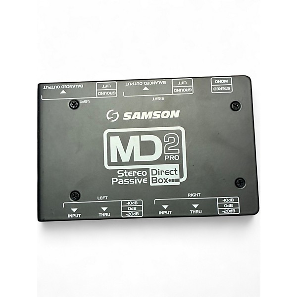 Used Samson MD 2 Pro Direct Box