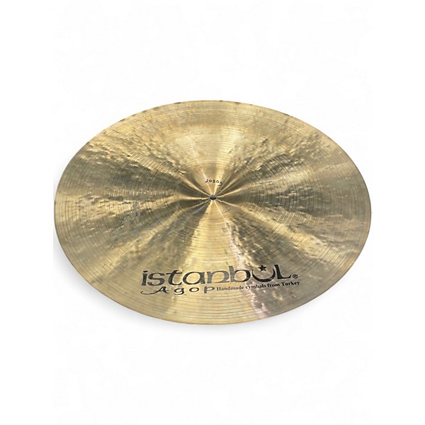 Used Istanbul Agop 22in Traditional Medium Crash Cymbal