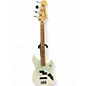 Used Fender Mustang Bass Olympic White Electric Bass Guitar thumbnail