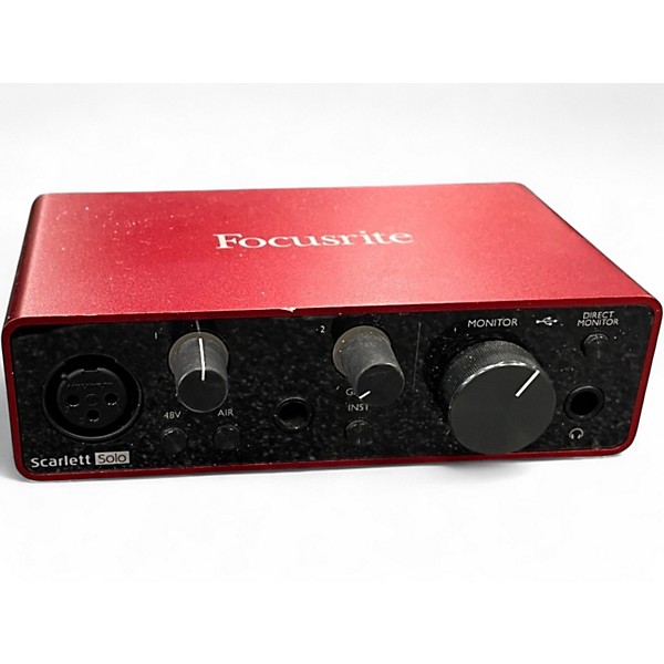 Used Focusrite Scarlett Solo Audio Interface