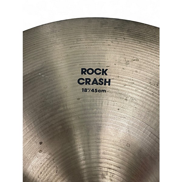 Used Zildjian 18in Rock Crash Cymbal
