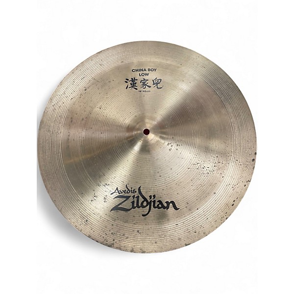 Used Zildjian 18in Low China Boy Cymbal