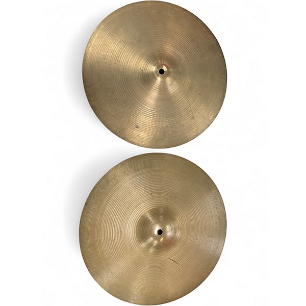 Used Zildjian 14in Avedis Hi Hat Pair Cymbal