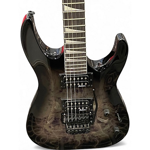 Used Jackson JS32 Dinky Trans Black Solid Body Electric Guitar