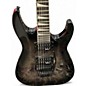 Used Jackson JS32 Dinky Trans Black Solid Body Electric Guitar