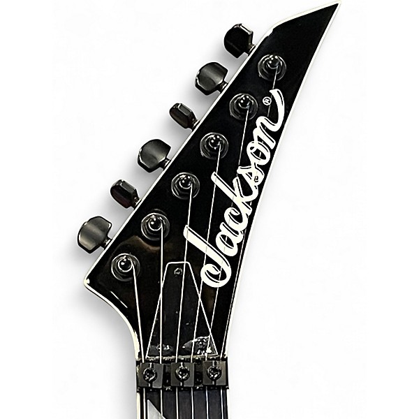 Used Jackson JS32 Dinky Trans Black Solid Body Electric Guitar