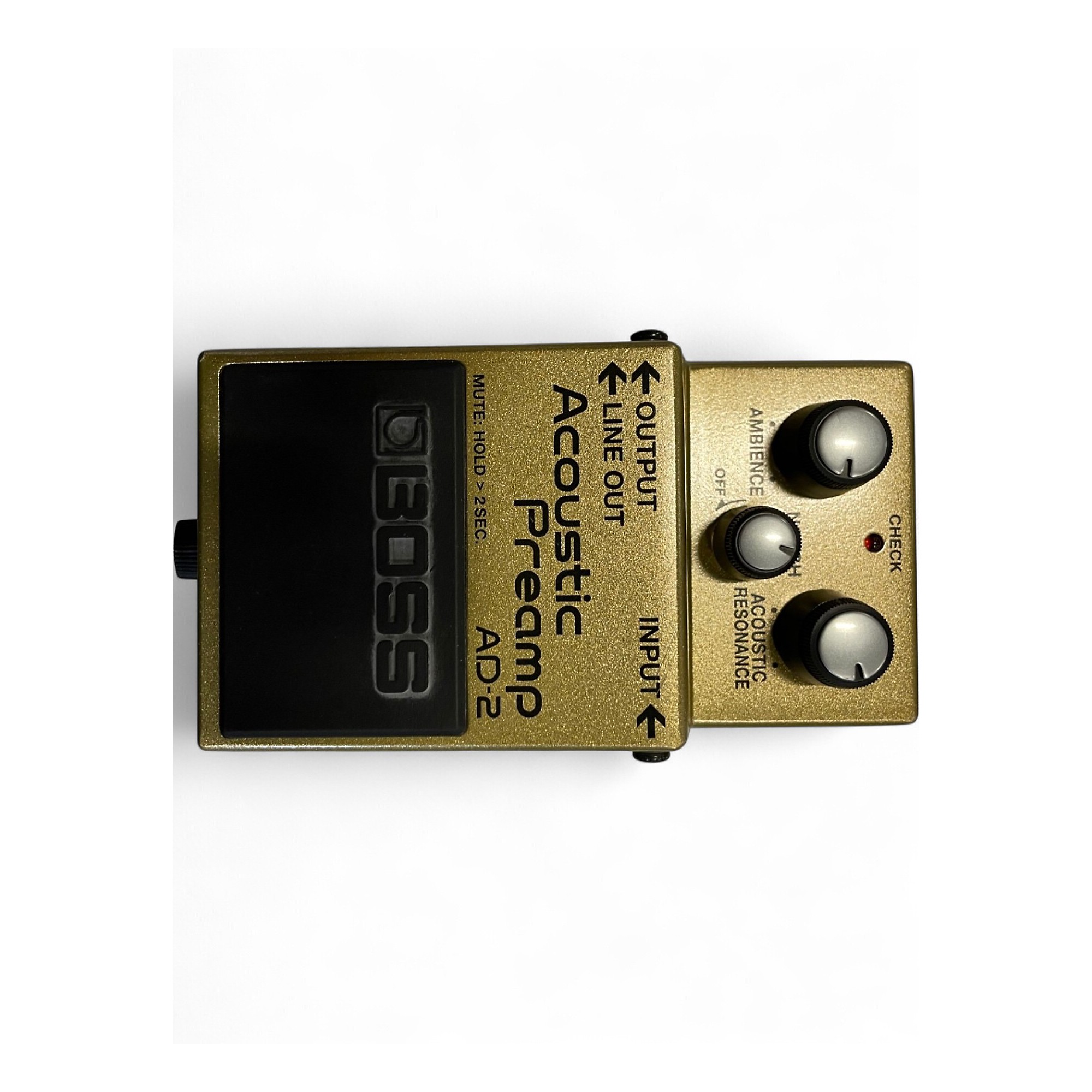 Used BOSS AD2 Acoustic Preamp Guitar Preamp | Guitar Center