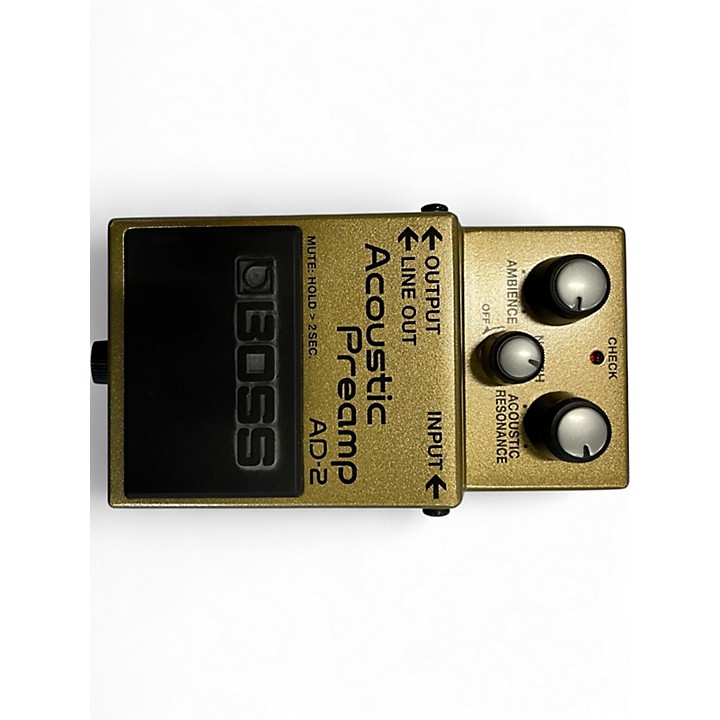 Used BOSS AD2 Acoustic Preamp Guitar Preamp | Guitar Center