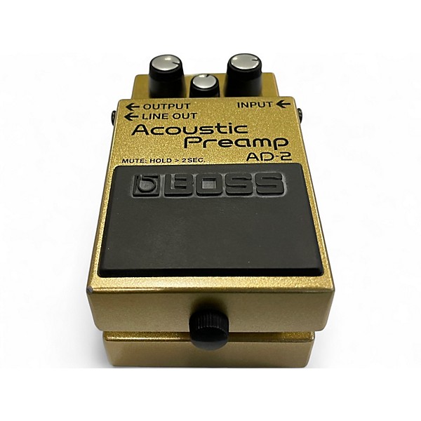 Used BOSS AD2 Acoustic Preamp Guitar Preamp | Guitar Center