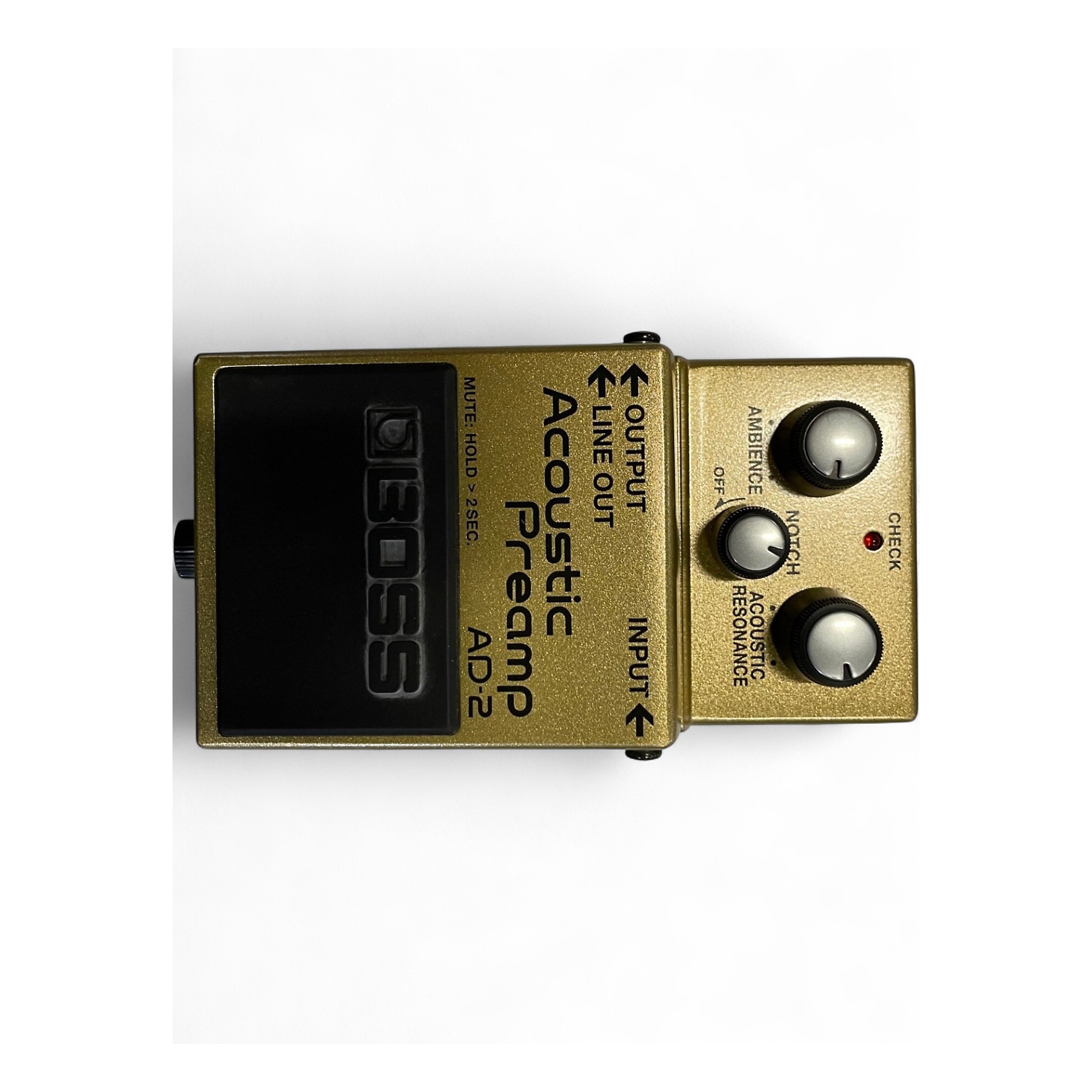 Used BOSS AD2 Acoustic Preamp Guitar Preamp | Guitar Center