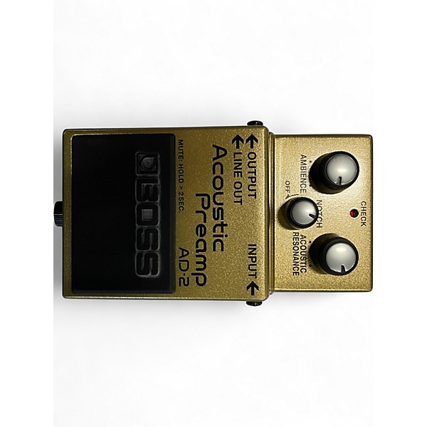 Used BOSS AD2 Acoustic Preamp Guitar Preamp