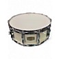 Used Yamaha 14in stage custom birch classic white Drum thumbnail