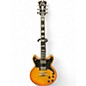 Used D'Angelico Deluxe Brighton Lemonburst Solid Body Electric Guitar thumbnail