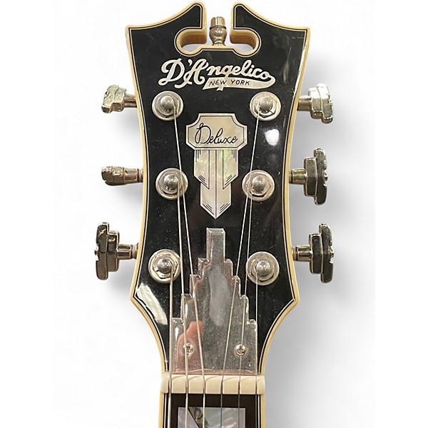 Used D'Angelico Deluxe Brighton Lemonburst Solid Body Electric Guitar