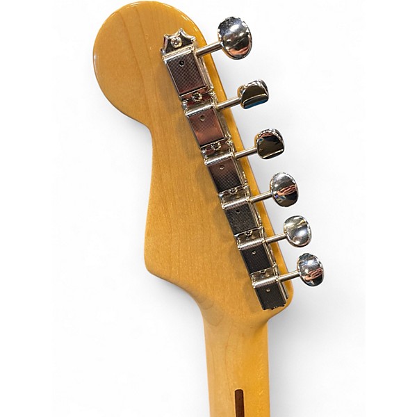 Used 2014 Fender 60th Anniversary 1954 American Vintage Stratocaster Two Tone Sunburst Solid Body Electric Guitar