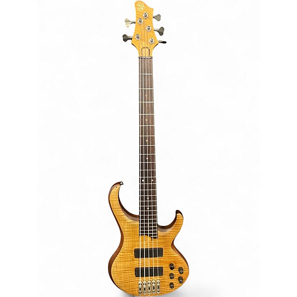 Used Ibanez BTB1005 Flamed Maple Electric Bass Guitar