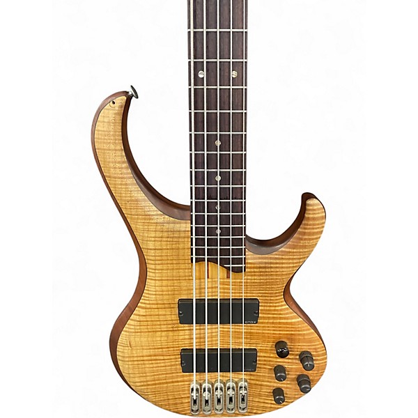 Used Ibanez BTB1005 Flamed Maple Electric Bass Guitar