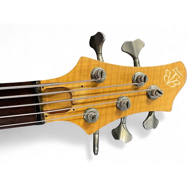 Used Ibanez BTB1005 Flamed Maple Electric Bass Guitar