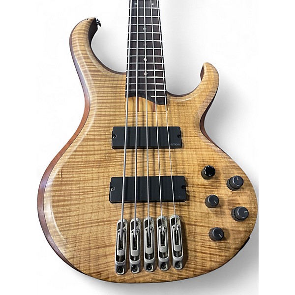 Used Ibanez BTB1005 Flamed Maple Electric Bass Guitar