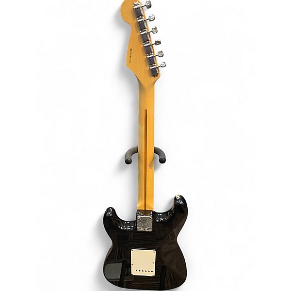 Vintage 1996 Fender Artist Series Eric Clapton Stratocaster Black Solid Body Electric Guitar