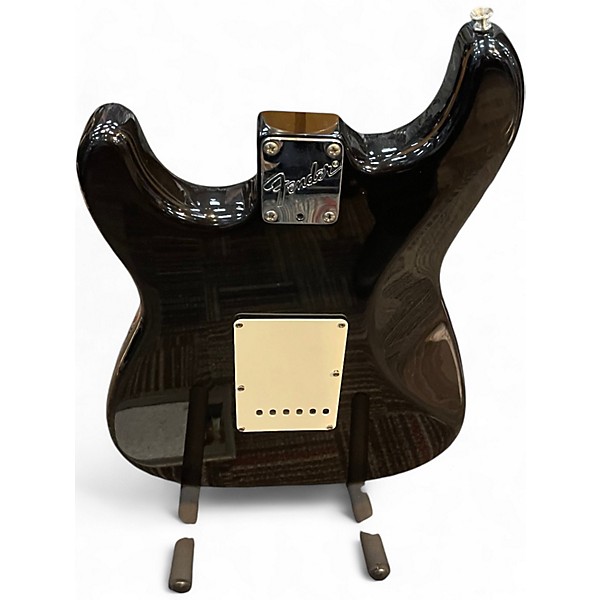 Vintage 1996 Fender Artist Series Eric Clapton Stratocaster Black Solid Body Electric Guitar