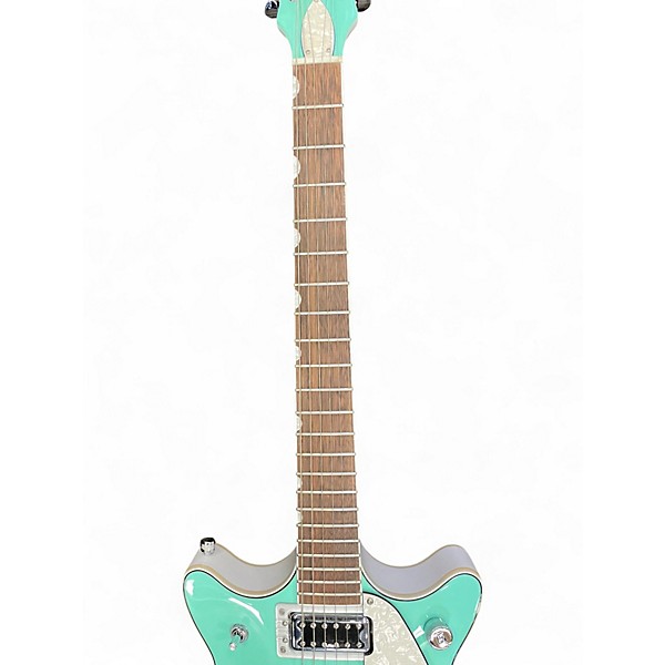 Used Gretsch Guitars G5237 Electromatic Double Jet FT Surf Green Solid Body Electric Guitar