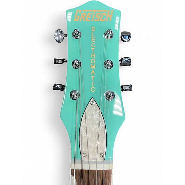 Used Gretsch Guitars G5237 Electromatic Double Jet FT Surf Green Solid Body Electric Guitar