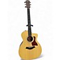 Used Taylor 214CE Deluxe Natural Acoustic Electric Guitar thumbnail