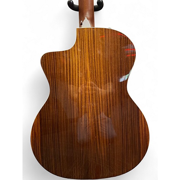 Used Taylor 214CE Deluxe Natural Acoustic Electric Guitar