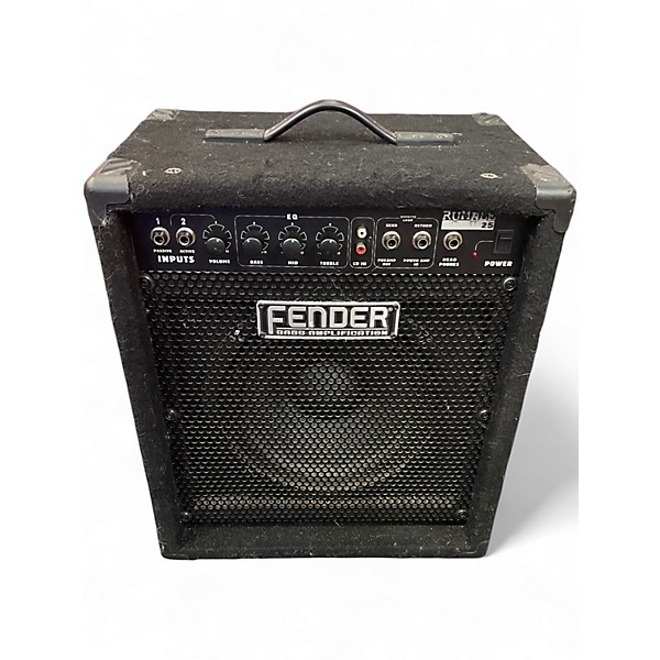 Used Fender Rumble 25 25W 1x8 Bass Combo Amp