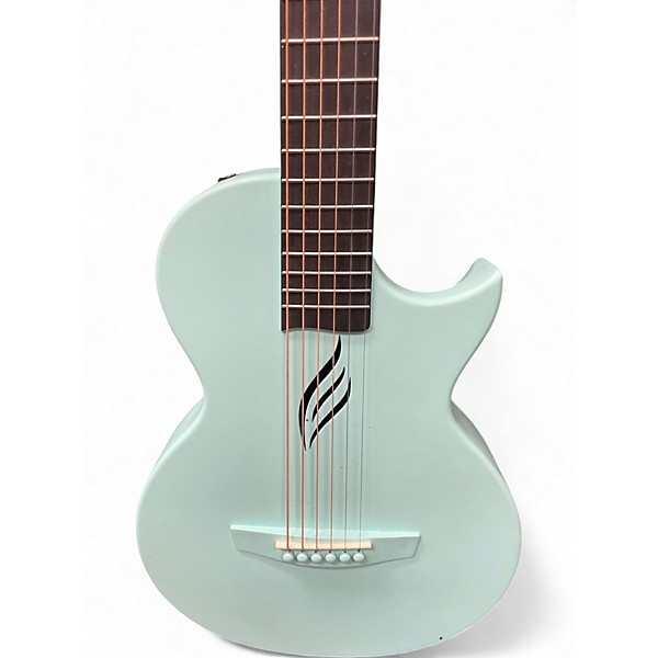Used Enya Nova Go Light Blue Acoustic Guitar