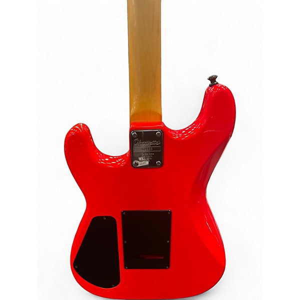 Used Charvette By Charvel Charvette Candy Apple Red Solid Body Electric Guitar