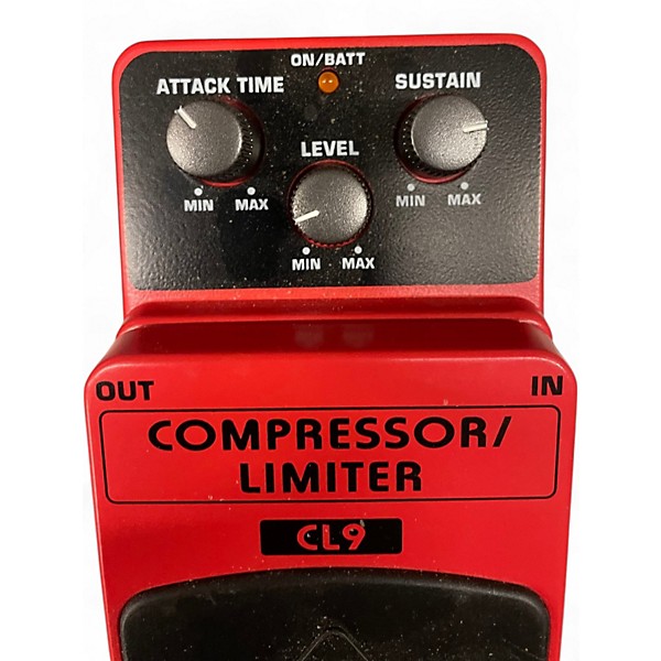 Used Behringer CL9 Compressor/Limiter Effect Pedal