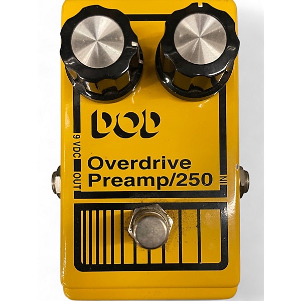 Used DOD Analog Overdrive Preamp 250 Effect Pedal