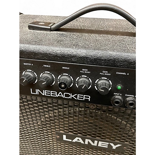 Used Laney linebacker 50 reverb Guitar Combo Amp