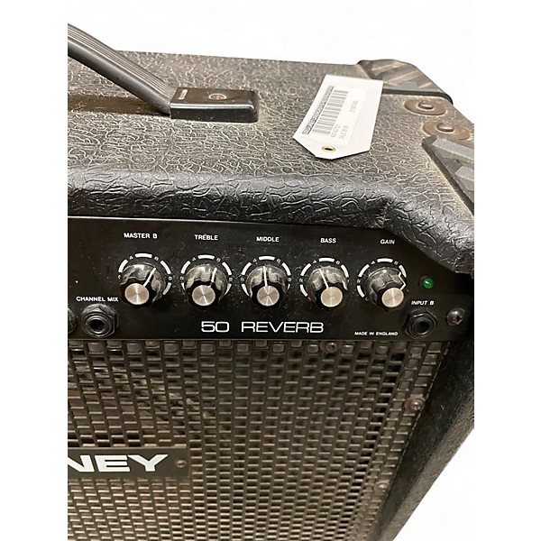 Used Laney linebacker 50 reverb Guitar Combo Amp