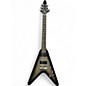Used 2007 Gibson Guitar of The Week #40 Flying V Black and Silver Solid Body Electric Guitar thumbnail