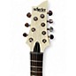 Used Schecter Guitar Research Demon 7 String Antique White Solid Body Electric Guitar