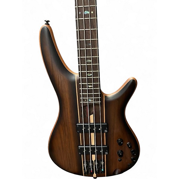 Used Ibanez SR1350B DUAL MOCHA BURST Electric Bass Guitar